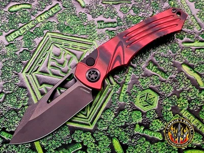 Heretic Knives Pariah 手动文件夹红色 G10 - DLC MagnaCut H046-6A-G10/RD #2 — 第 1/4 张图片