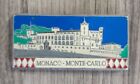 Aimant réfrigérateur vintage Monaco Monte Carlo rare