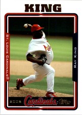 2005 Topps St. Louis Cardinals Baseball Card #487 Ray King