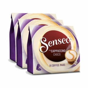 SENSEO KAFFEEPADS Cappuccino Choco, Kaffee mit Schokoladengeschmack, 3x8 PADS - Bild 1 von 6