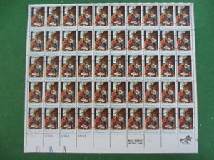 Doc Sc# 1414a Christmas Nativity Precancel 6¢ 1970 Sheet of 50 MNH - Picture 1 of 4