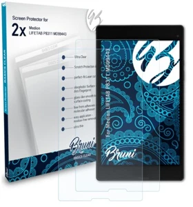 Bruni 2x Écran protecteur pour Medion LIFETAB P8311 MD99443 Protecteur d'écran - Photo 1/4