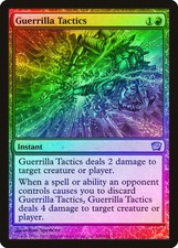 Guerrilla Tactics FOIL 9th Edition NM Red Uncommon MAGIC MTG CARD ABUGames