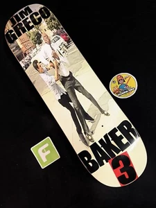 SUPER RARE Jim Greco Baker 3 Hammer Fight Deathwish Skateboard Deck Pro Model - Picture 1 of 7