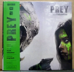 Mondo PREY Clear & Red Colored Vinyl Soundtrack SCORE LP SEALED! SARAH SCHACHNER - Picture 1 of 3