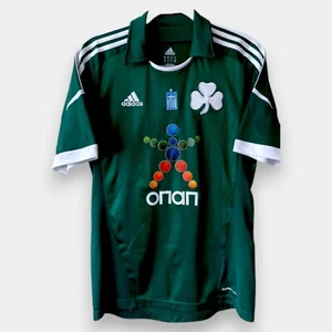 Maglia calcio Panathinaikos Home 2012 - 2013 Adidas Verde Adulti M Medium - Foto 1 di 6