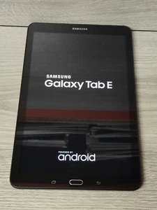 Samsung Galaxy Tab E 8GB SM-T560 9.6" Tablet - Black - In Good Condition - Picture 1 of 10