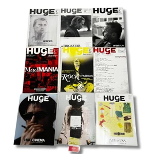 HUGE Hi-End Style Japanese Fashion Magazine (Lot 9) Vogue Homme Japan - Picture 1 of 24