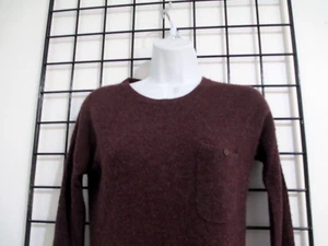 CYNTHIA ROWLEY   🌸  SIZE XS==PLUM / 2 PLY CASHMERE / SWEATER DRESS - Picture 1 of 5