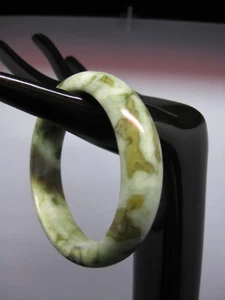 Vintage Natural Jade Bracelet Bangle - Picture 1 of 5