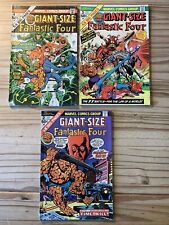 GIANT SIZE FANTASTIC FOUR # 2, 3 & 4 (1ST MADROX) 1974