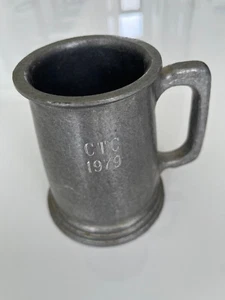 Vintage Pewter Mug - Tennis Trophy - 1973 Cherokee Town Club (CTC) - Picture 1 of 5