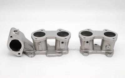 COLECTOR DE ADMISIÓN WEBER DCOE CARBOHIDRATOS WEBER DCOE SE ADAPTA A TOYOTA 20R TWM PUERTO REDONDO Foto 1 de 3