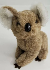 Almohada de colección R. Dakin Co. 7" pequeño oso koala #118 mascotas 1976 relleno de cáscaras de nuez molidas - Imagen 1 de 10