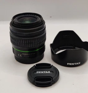 PENTAX SMC DA 18-55mm f/3.5-5.6 AF AL Lens PK Mount. Hood & Caps . Grade A - Picture 1 of 6