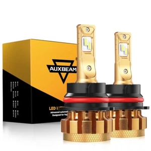AUXBEAM F-16 plus 9004 LED Headlight Kit 70W 7000LM Hi/Lo Beam Bulbs 6000K White - Picture 1 of 12