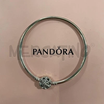 Pandora Armband Mit Steifem Design Und Schneeflockenverschluss - Bild 1 von 3