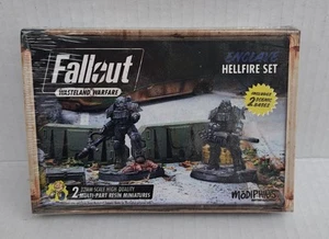 Fallout: Wasteland Warfare -Enclave: Hellfire Set Modiphius MUH052035 New Sealed - Picture 1 of 4