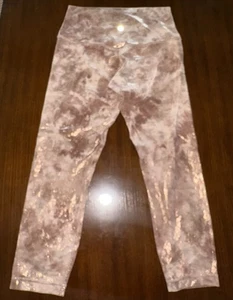 Lululemon rosa/gold Leggings Damengröße 8 - Bild 1 von 6