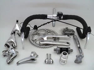 Vintage 90s CAMPAGNOLO C RECORD DELTA groupset build kit gruppo gruppe VGC ! - Picture 1 of 24