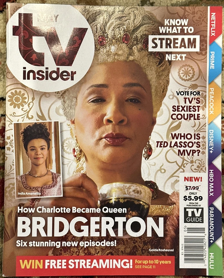 TV Insider TV GUIDE May 2023 Special Edition BRIDGERTON Six Stunning New Episode - Image 1 of 1
