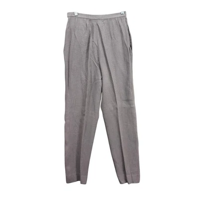 Pantalones de vestir para mujer GIORGIO ARMANI espiga rectos tiro alto gris talla 2? Foto 1 de 4