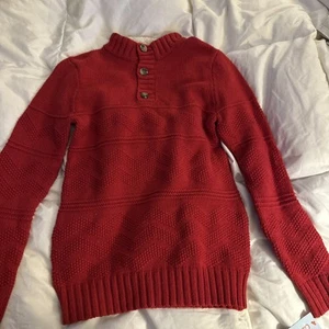 Cat & Jack Boys Red Pullover Sweater XL Christmas pictures! NWTAGS - Picture 1 of 13