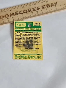 New NWSL 187-6 Partial Regear 3 Truck MDC HO/HOn3 Shay Kits - Picture 1 of 3