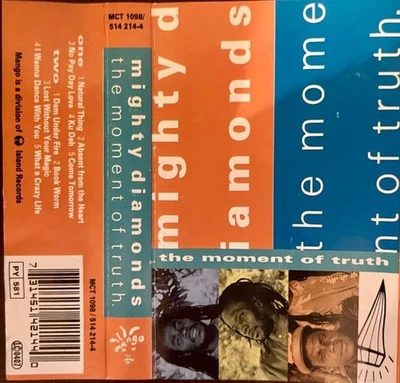 Mighty Diamonds Moment of Truth cassette UK Mango 1992 cassette MCT10985142144 - Image 1 of 4