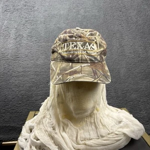 The Game Hat Men OSFM UT University Texas Longhorns Camo Embroidered Beltback - Picture 1 of 9