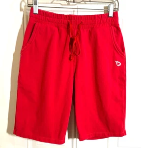 Baleaf Active pantaloncino donna rosso medio super morbido con tasche coulisse vita - Foto 1 di 5