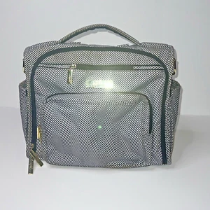 JuJuBe BFF Queen Of The Nile Diaper Bag Backpack Black/White - Picture 1 of 10
