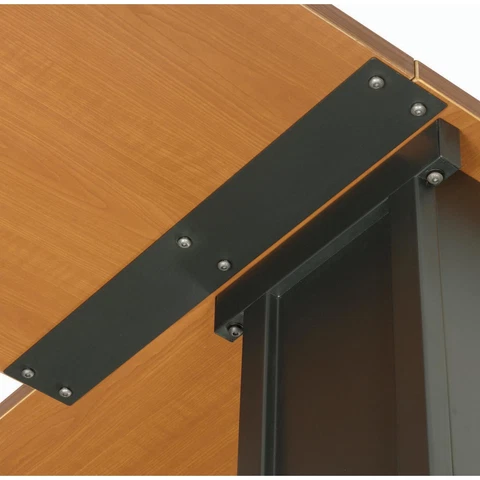 Table Top Connector Bracket Metal Black Cover