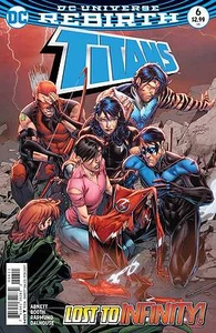 Titans # 6 cubierta regular casi nuevo DC  - Imagen 1 de 2