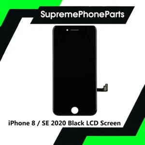 For iPhone 8 / SE 2020 Black LCD Replacement Screen Touch Digitizer Display Uk - Picture 1 of 1