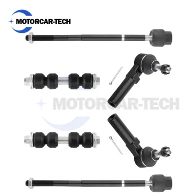 Barra estabilizadora de extremos de barra de amarre interior exterior 6 piezas para Dodge Plymouth Neon 95-98 Foto 1 de 4