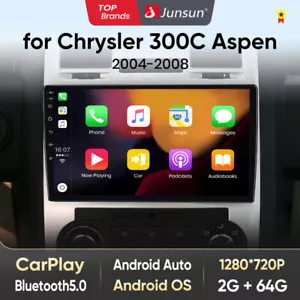 Android 13 Carplay Autoradio Für Chrysler 300C LELX 2004-2007 GPS NAVI 2G+64GB - Bild 1 von 11