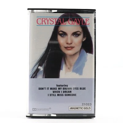 Crystal Gayle, Self-Titled (Cassette Tape, 1981, General Entertainment) 21023 - Image 1 of 4
