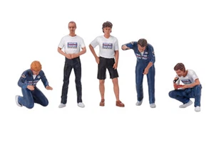 TSM-Models AC24 Figuren-Set "Martini Racing WRC" - Mini GT Maßstab 1:64