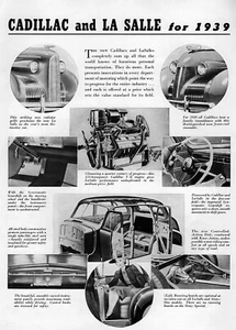 1939 Cadillac Fleetwood Sixty Special "Luxurious" Original Ad - Picture 1 of 1