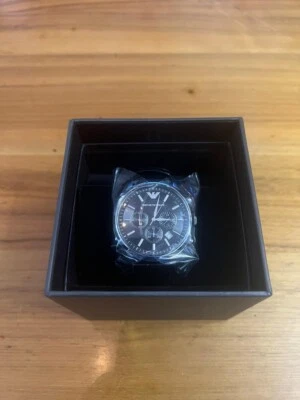 Часы с хронографом Emporio Armani AR2434 Renato 43 мм 5 атм водяные So165 - Изображение 1 из 4