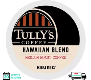 🆕☕ Tazas K de café Keurig de mezcla hawaiana de Tully's - Imagen 1 de 1