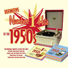 Definitive Number 1 Hits of The 50s Timeless Classics 4 CD Set &