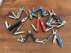 Lot Of 8 Multi Tool 🧰 Grab Bag Of Tsa Confiscated Items, Utility, Knives Etc
