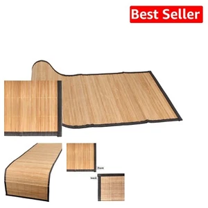 Luxurious Brown Bamboo Table Runners - 2 Piece, 70"x13" - Elegant Protection - Picture 1 of 9