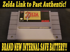 SNES The Legend of Zelda: A Link to the Past - New Save Battery! Authentic!