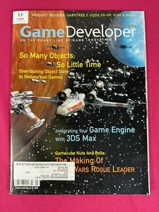 March 2002 GAME DEVELOPER Magazine Vol 9 #3 3DS MAX - STAR WARS ROGUE LEADER - Imagen 1 de 3