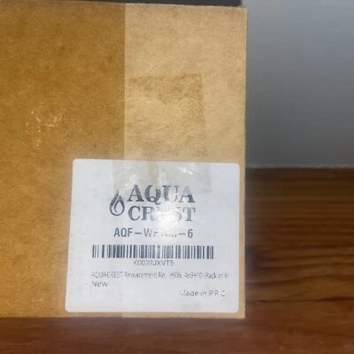 AQUA CREST WF1CB Refrigerator Water Filter, 6pack - Image 1 of 4