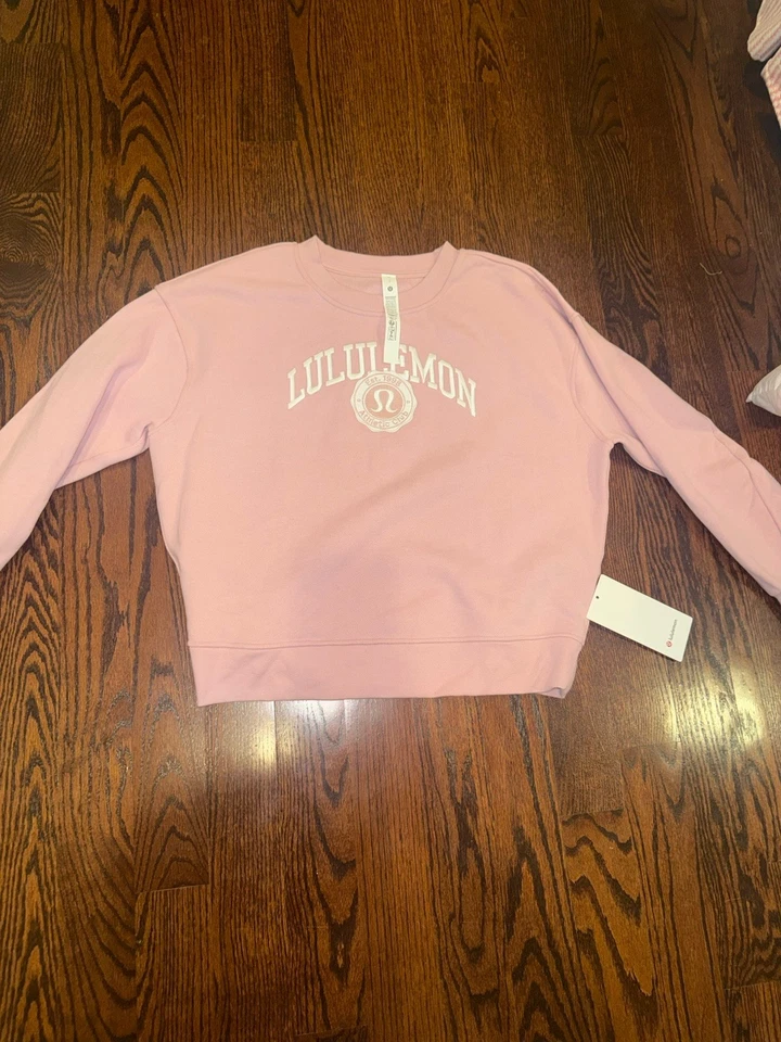 Pink Women’s Small  Lululemon Crewneck Never Worn But Has A Small Stain - Image 1 of 4