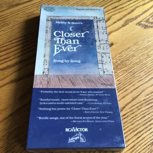 Closer Than Ever ~ Original Cast ~ Recording ~ Sealed 2 CD Longbox.  - Bild 1 von 5